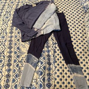Aerie leggings and pullover set